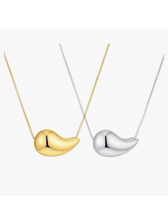 Jewelry - Teardrop Water Droplet Necklace. J1
